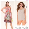 Burda Schnittmuster 6969 Kleid, Top