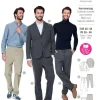 Burda Schnittmuster 5955 Kombination Herrenanzug