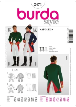 Burda Schnittmuster 2471 Napoleon