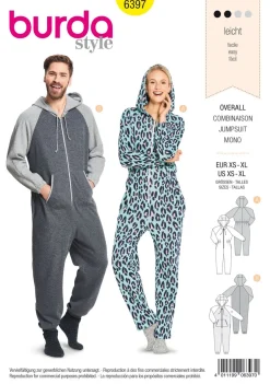 Burda Schnittmuster 6397 Overall