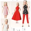 Burda Schnittmuster 6960 Puppenkleider