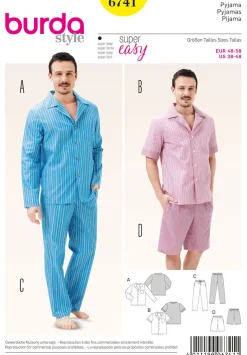 Burda Schnittmuster 6741 Pyjama