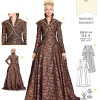 Burda Schnittmuster 6398 Renaissance Kleid