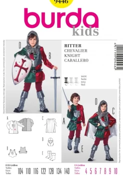 Burda Schnittmuster 9446 Ritter - Mittelalter