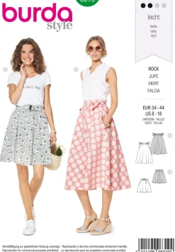 Burda Schnittmuster 6319 Rock