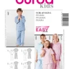 Burda Schnittmuster 9747 Schlafanzug