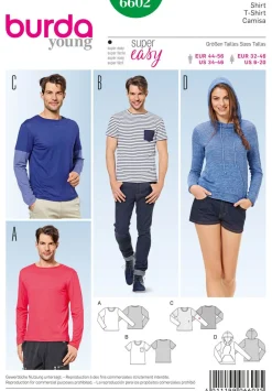 Burda Schnittmuster 6602 Shirt