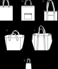 Burda Schnittmuster 7158 Taschen