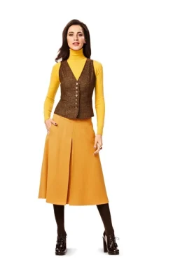 Burda Schnittmuster 7769 Weste
