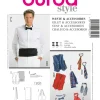 BurdaSchnittmuster3403Weste / Accessoires