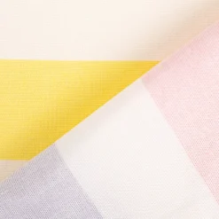 Canvas Baumwollstoff Streifen ecru pastell 138cm Stoffbreite