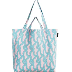 Canvas-Shopper Baumwolltasche Myzel Rosa 38x40cm von Rico Design