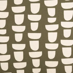 Canvas Stoff mit 70% Baumwolle Leinenlook abstrakt grün natur 1,48m Breite