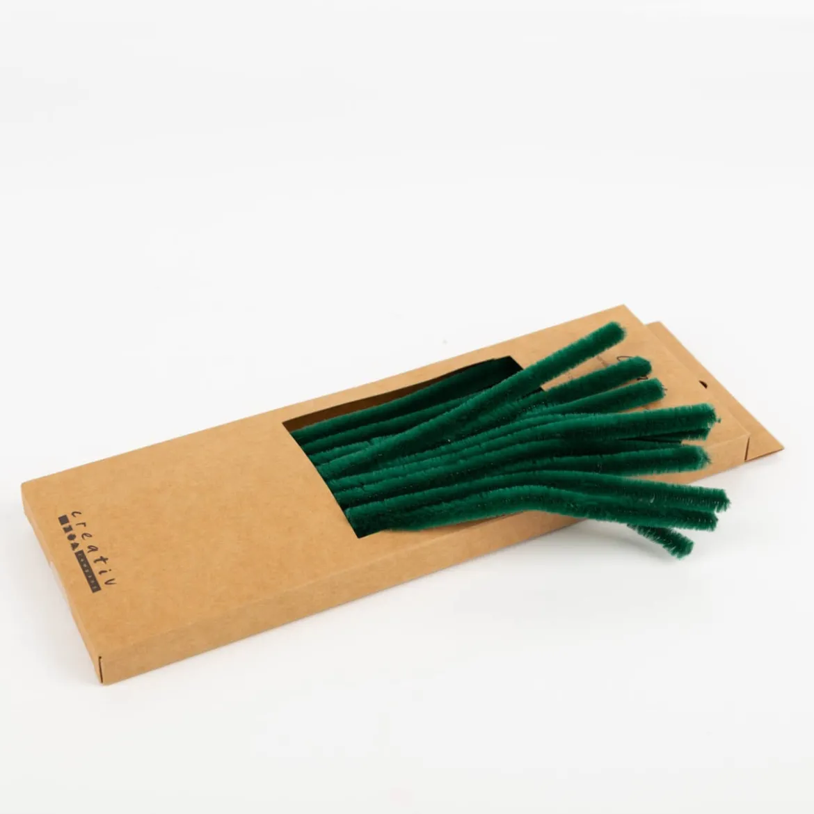 Chenilledraht Pfeifenreiniger Grün 25 Stück 30 cm x 9 mm von Creativ Company