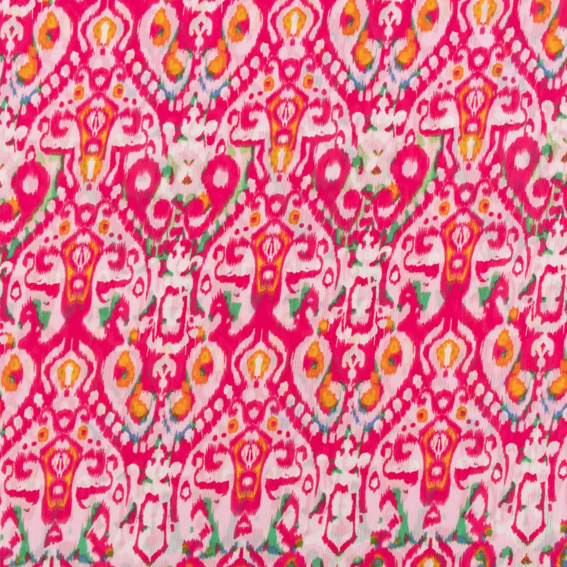 Chiffon Fantasie-Ornamente pink 1,49m Breite