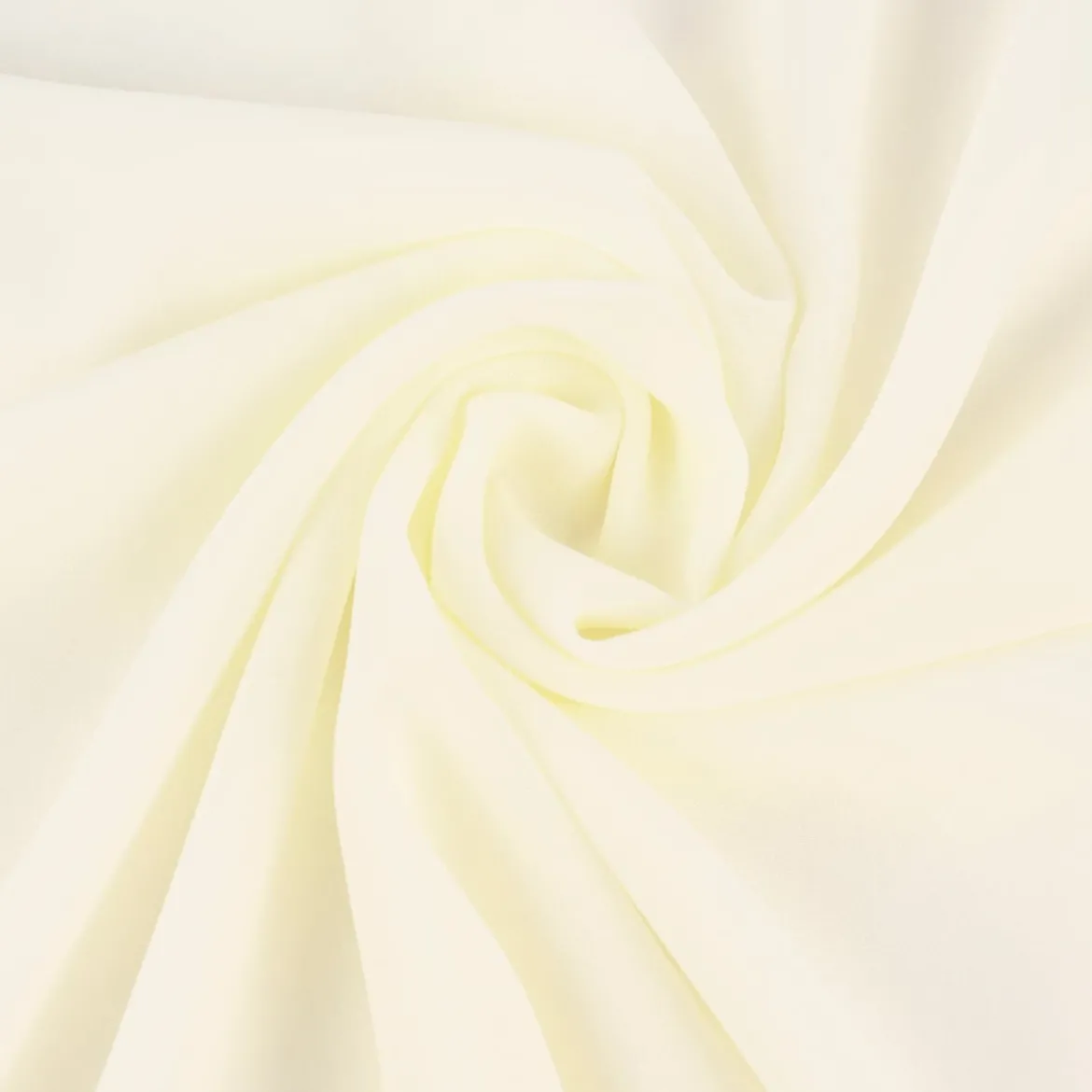 Chiffon Meterware creme beige