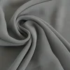 Chiffon Meterware grau