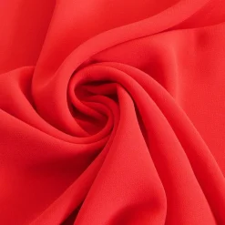 Chiffon Meterware hell rot