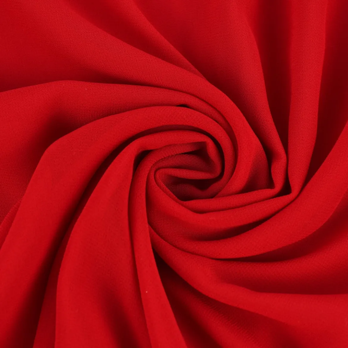 Chiffon Meterware rot