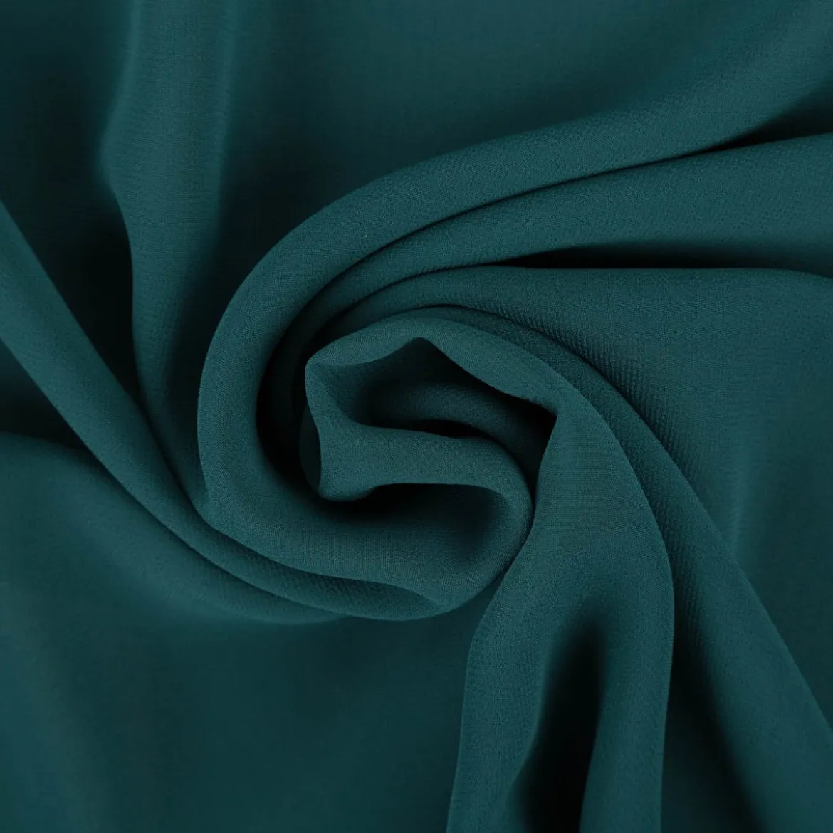 Chiffon Meterware tannengrün 1,45m Breite
