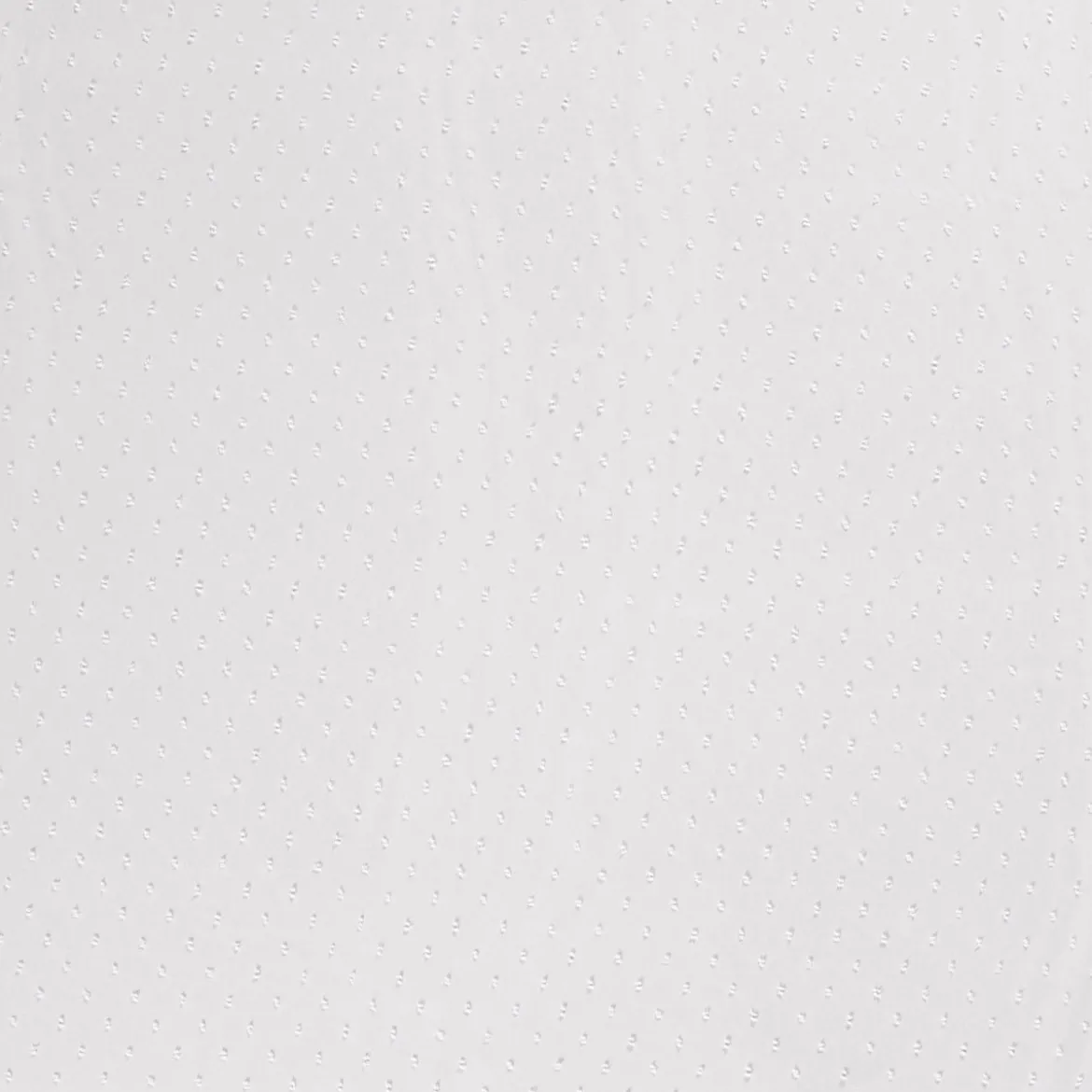 Chiffonstoff Dobby Pünktchen weiß 1,45m Breite