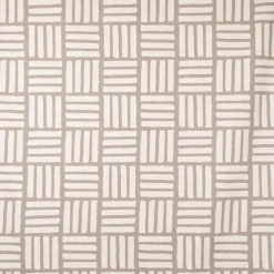 Clarke & Clarke Baumwollstoff Malva taupe braun