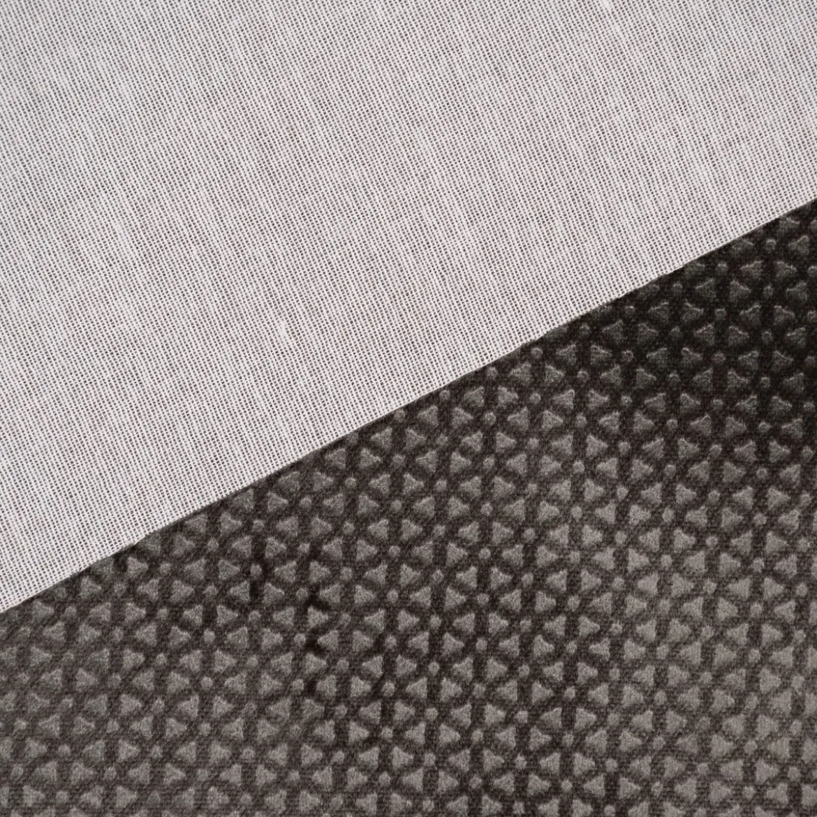 Clarke & Clarke STUDIO G Bezugsstoff Möbelstoff Polsterstoff Samtstoff Microfaser Loreto grau 140cm Breite