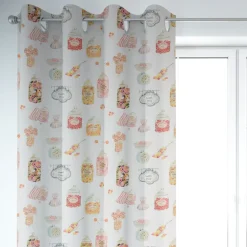 Clarke & Clarke STUDIO G Digitaldruck Süßigkeiten Bonbons Candyshop ecru multi 138cm Breite