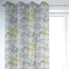 Clarke & Clarke STUDIO G Englischer Dekostoff Baumwollstoff Polsterstoff Blumen Gräser Mineral blau grün grau 138cm Breite
