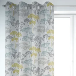 Clarke & Clarke STUDIO G Englischer Dekostoff Baumwollstoff Polsterstoff Blumen Gräser Mineral blau grün grau 138cm Breite