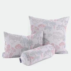 Clarke & Clarke STUDIO G Englischer Dekostoff Baumwollstoff Polsterstoff Blumen Gräser pastell mint rosa grau 138cm Breite