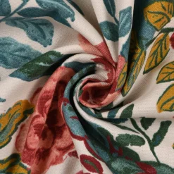 Clarke & Clarke STUDIO G Englischer Dekostoff Baumwollstoff Panama Polsterstoff Posy Blush bunt 138cm Breite