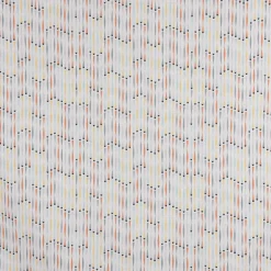 Clarke & Clarke STUDIO G Englischer Dekostoff Polsterstoff geometrisch Stäbchen beige blau gelb orange grau 138cm Breite