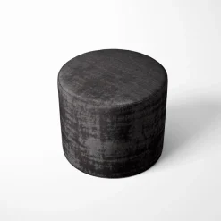 Clarke & Clarke STUDIO G Samtstoff Polsterstoff Dekostoff Clarke & Clarke STUDIO G Microfaser Alessia Struktur schwarz 140cm Breite