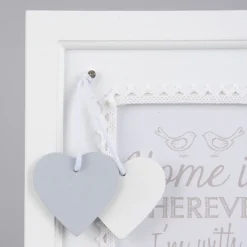 Clayre & Eef Bilderrahmen Mummy's the Best Holz weiß 19x24cm