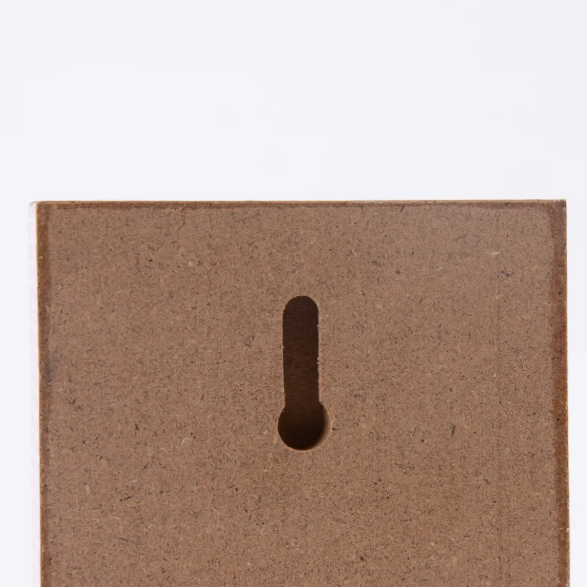 Clayre & Eef Schild Love never fails Holz rosa 9x2x13cm