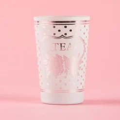 Clayre & Eef Trinkglas TEA 10x5cm