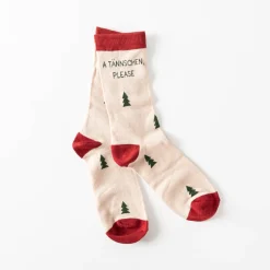 Coole Socke Weihnachten A Tännschen Größe 36-40 von Grafik Werkstatt