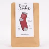 Coole Socke Weihnachten Glühwein Größe 41-45 rot grau