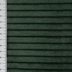 Cord Polsterstoff Möbelstoff Breitcord Baby Rib dunkelgrün 1,45m breit