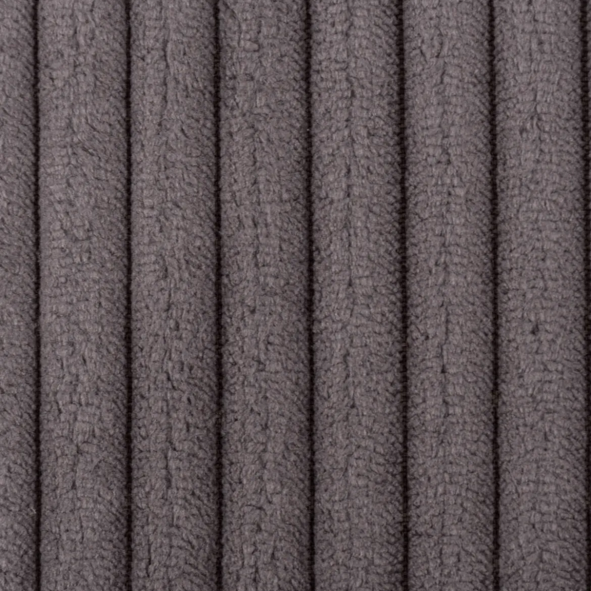 Cord Polsterstoff Möbelstoff Breitcord Baby Rib elephant grau 1,45m breit