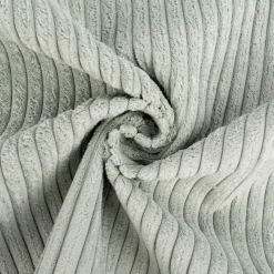 Cord Polsterstoff Möbelstoff Breitcord Baby Rib mintgrün 1,45m breit
