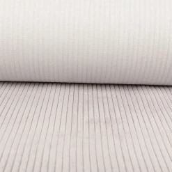 Cord Polsterstoff Möbelstoff Breitcord Baby Rib grau 1,45m breit