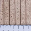 Cord Polsterstoff Möbelstoff Breitcord Baby Rib beige 1,45m breit