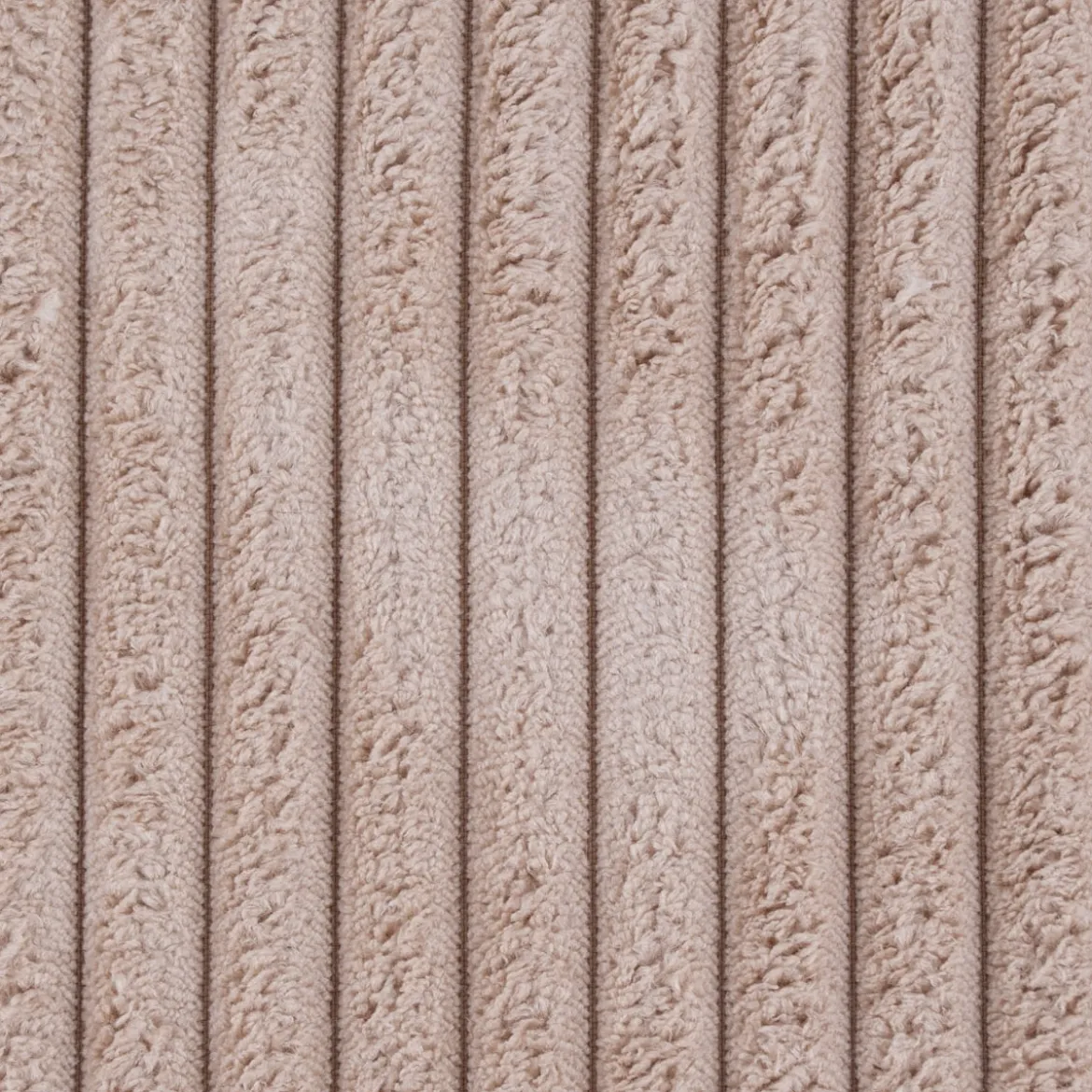 Cord Polsterstoff Möbelstoff Breitcord Baby Rib beige 1,45m breit