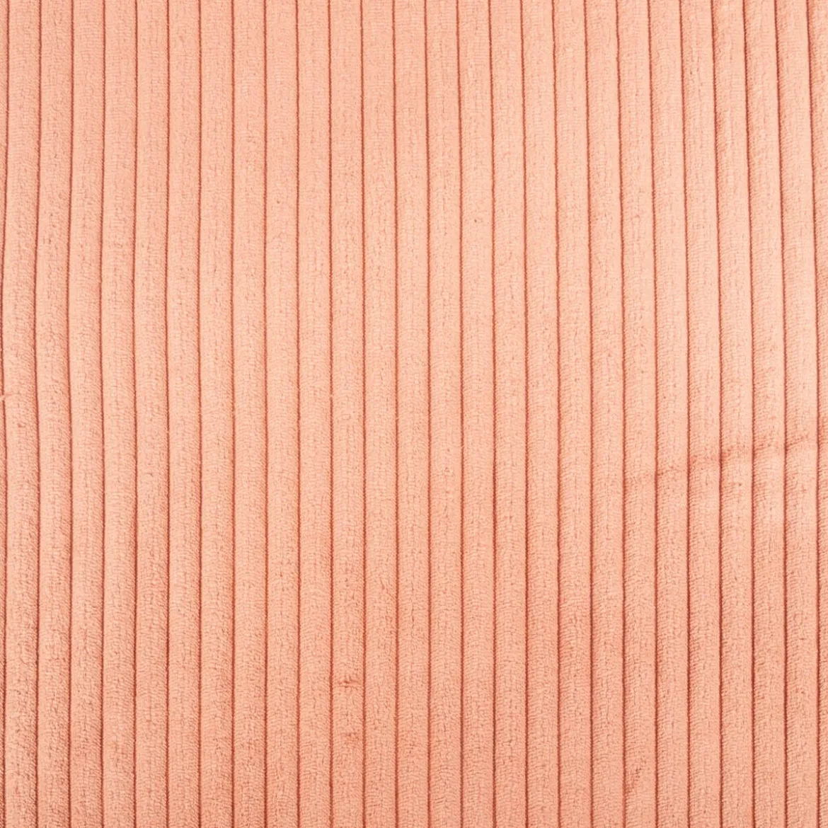 Cord Polsterstoff Möbelstoff Breitcord Baby Rib lachsrosa 1,45m breit