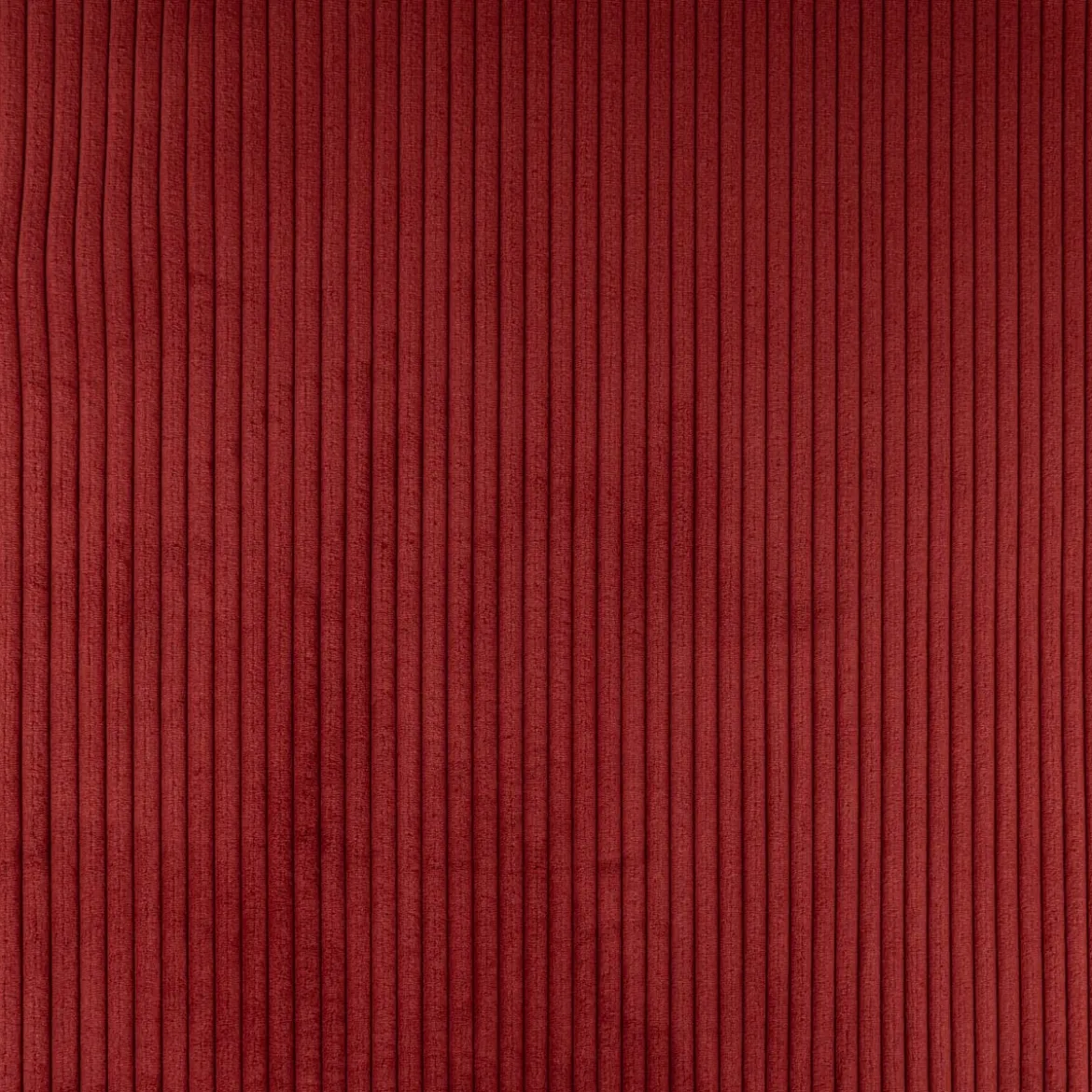 Cord Polsterstoff Möbelstoff Breitcord Baby Rib rot 1,45m breit