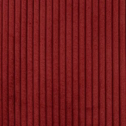 Cord Polsterstoff Möbelstoff Breitcord Baby Rib rot 1,45m breit