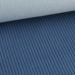 Cord Polsterstoff mit Fleckschutz Capri uni blau 1,45m Breite