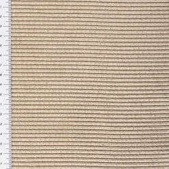 Cord Stof Bubble Bekleidungsstoff Dekostoff einfarbig beige 1,45m Breite